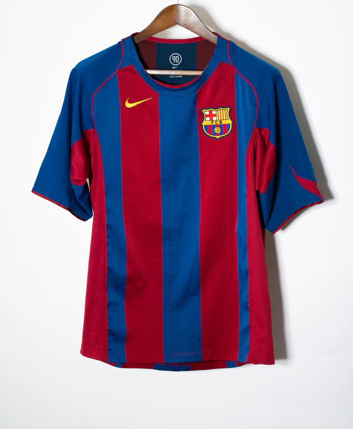 Ronaldinho Barcelona 04/05 Home Original Retro Jersey