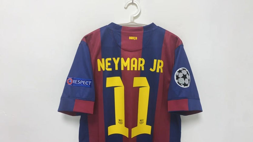 Neymar 2014-15 Barcelona Home Original Retro Jersey
