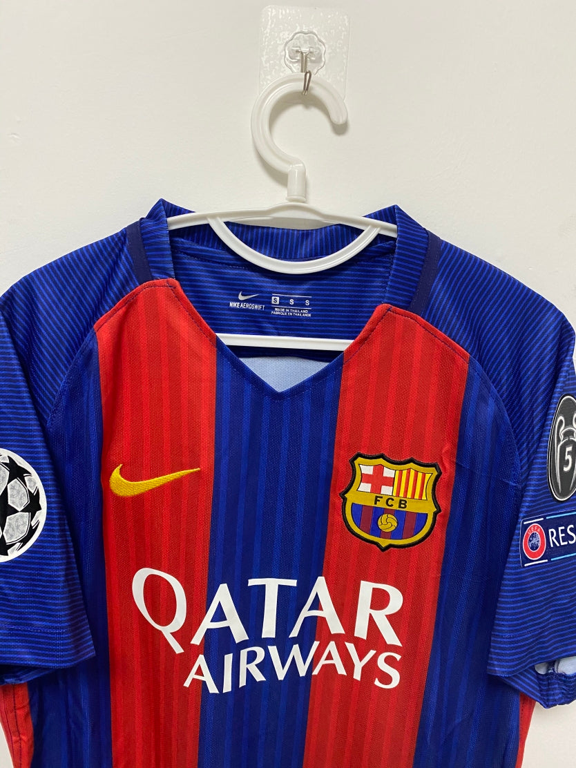 Messi Barcelona 2016/17 Home Original Retro Jersey