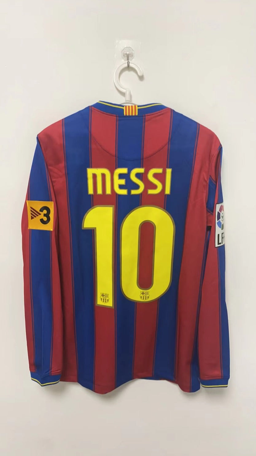 Messi Barcelona 2009/10 Home Original Retro Jersey