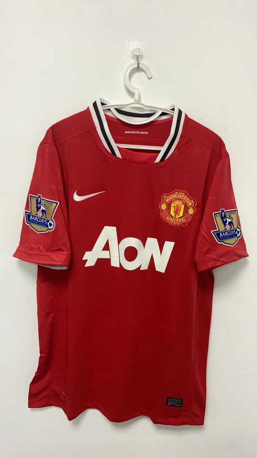 Javier Hernandez2010-11 Manchester United Home Retro Short Sleeve Jersey