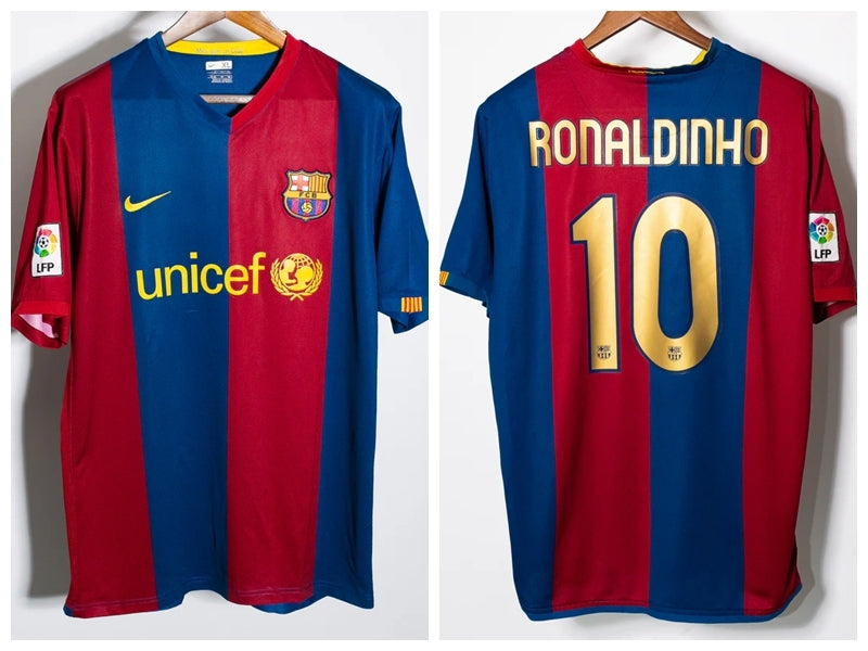 Ronaldinho Barcelona06/07 Home Original Retro Jersey