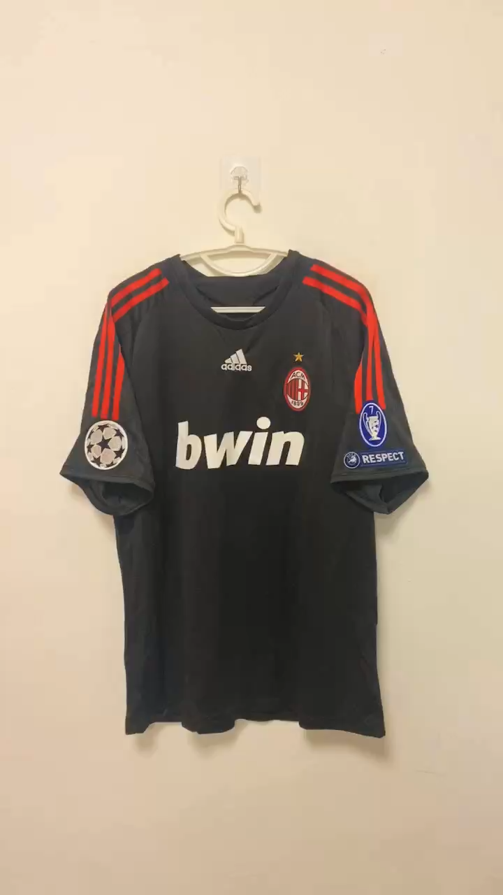 Ronaldinho AC Milan 08/09 Away Original Retro Jersey