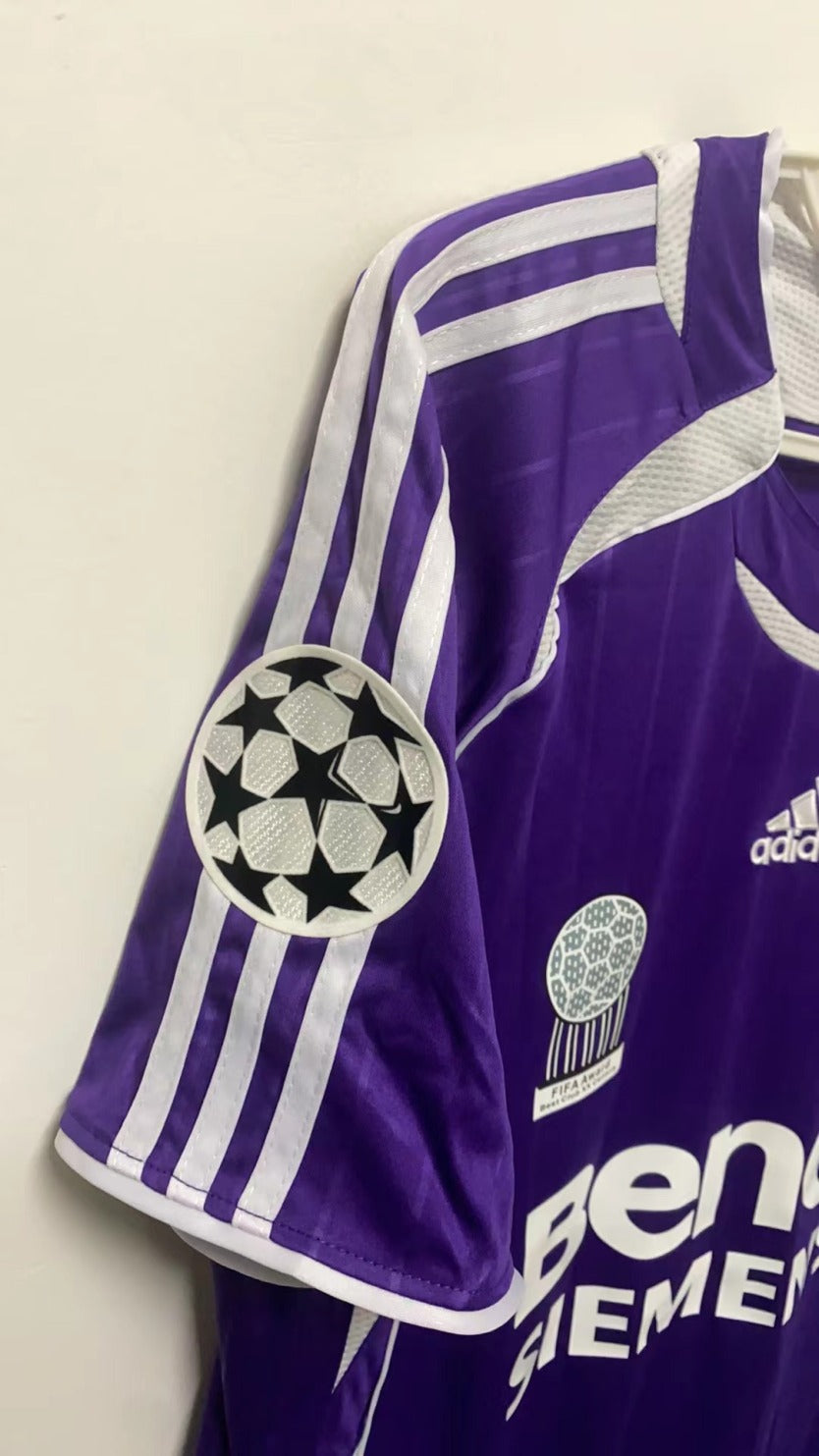 David Beckham Real Madrid 06/07 Fourth away Original Retro Jersey