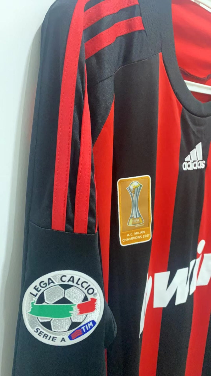 David Beckham AC Milan 08/09 Home Original Retro Jersey