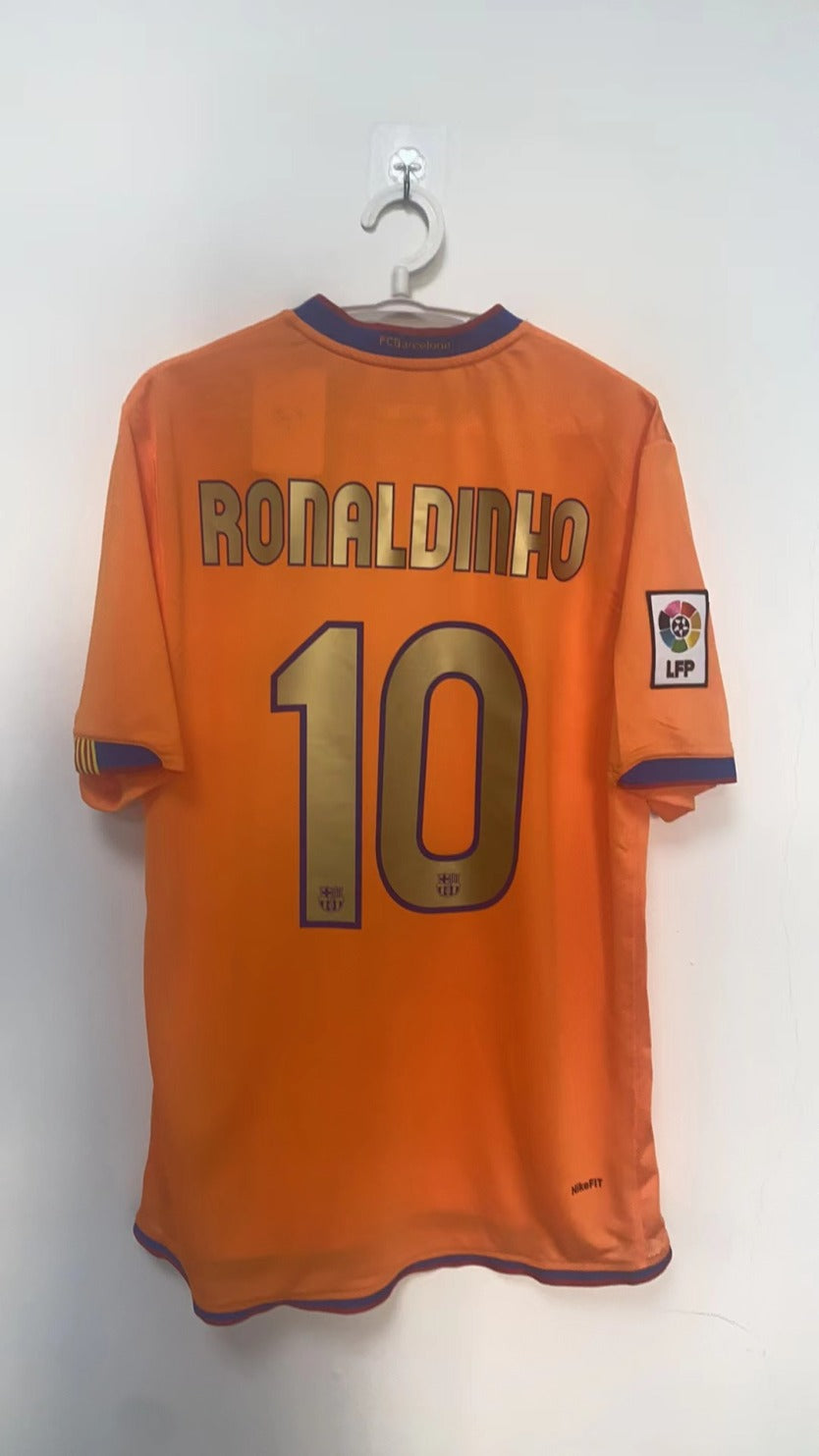 Ronaldinho Barcelona 06/07 Away Original Retro Jersey