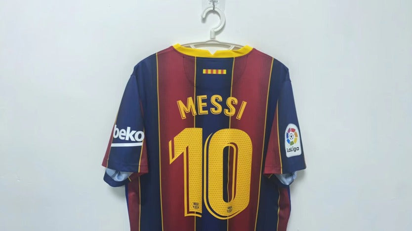 Messi Barcelona 2020/21 Home Original Retro Jersey