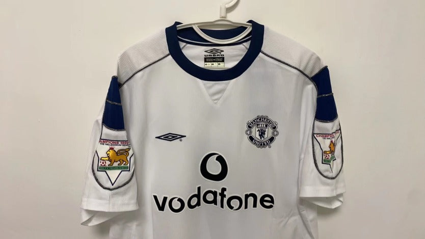 David Beckham Manchester United 99/00 Away Original Retro Shortsleeve Jersey