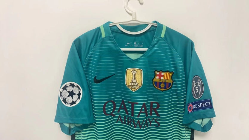 Neymar 2016-17 Barcelona Third Original Retro Jersey