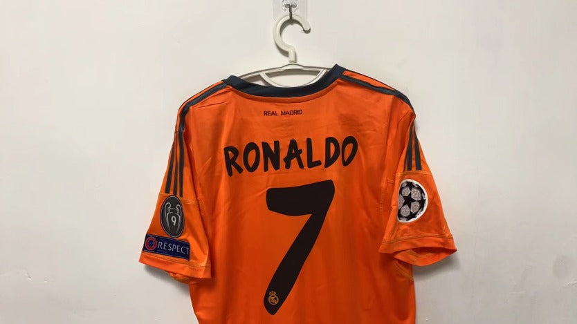 Cristiano Ronaldo CR7 Real Madrid 13/14 Third Original Retro Short-sleeved jersey