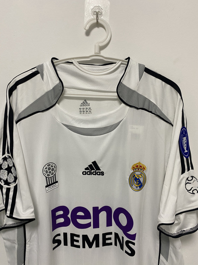 David Beckham Real Madrid 06/07 Home Original Retro Jersey