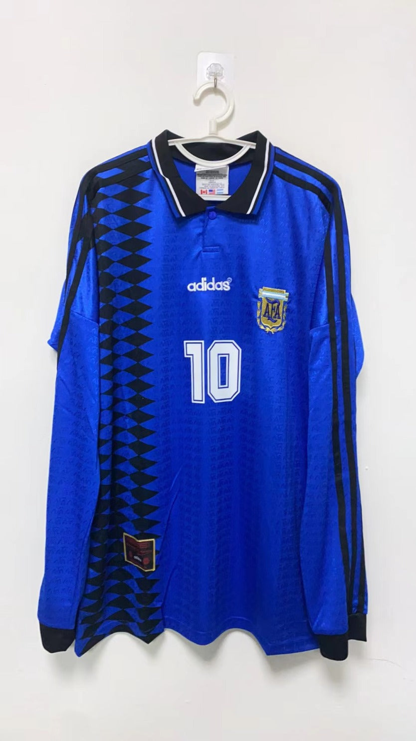 Maradona Argentina National Team 1994 Away Original Retro Jersey