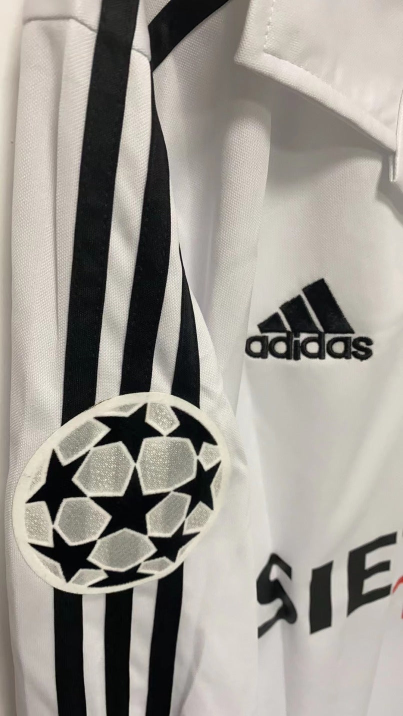 Zidane Real Madrid 02/03 Home Original Retro long sleeve Jersey