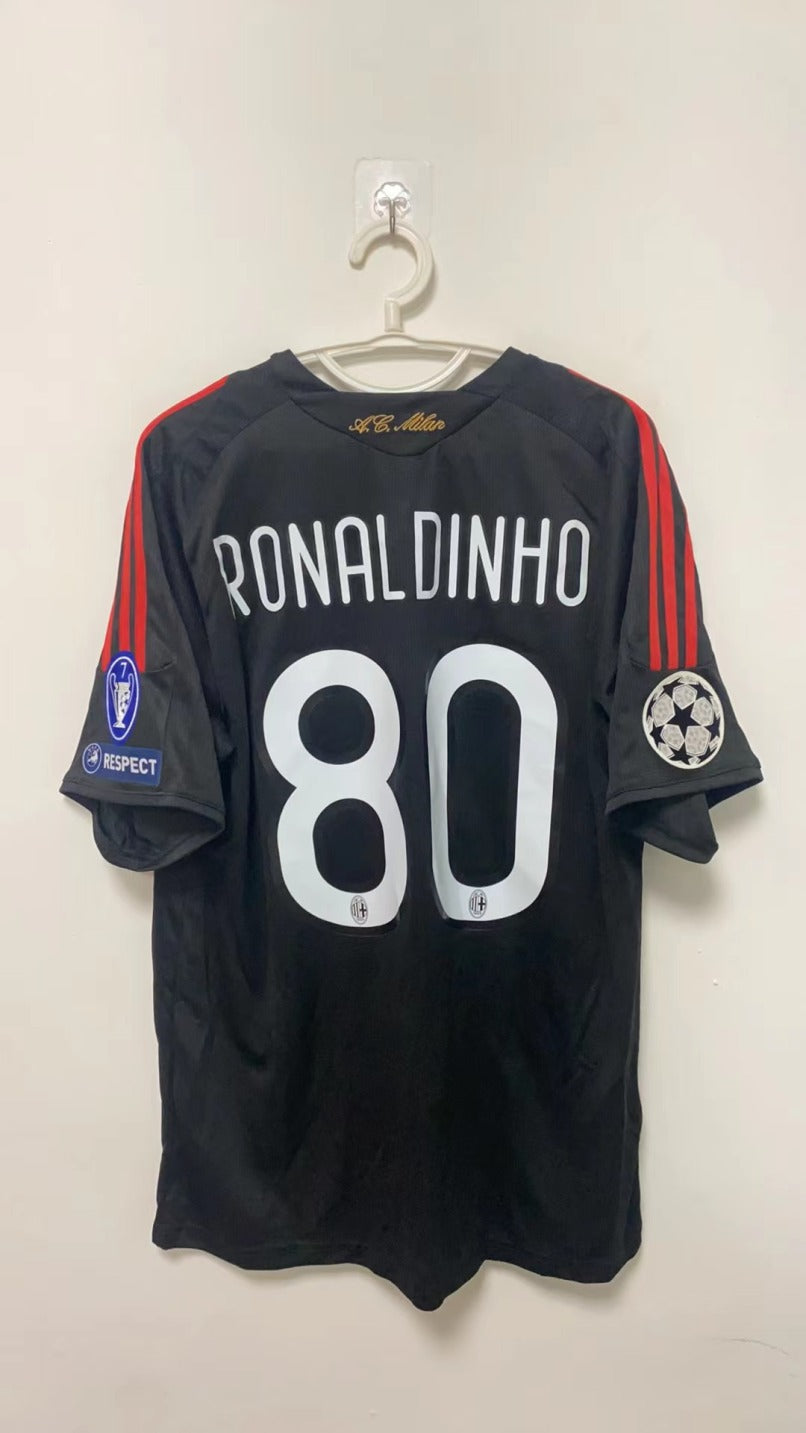 Ronaldinho AC Milan 08/09 Away Original Retro Jersey