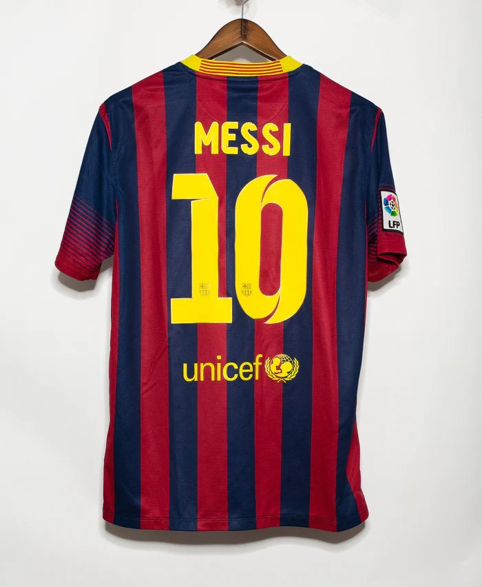 Messi Barcelona 2013/14 Home Original Retro Jersey