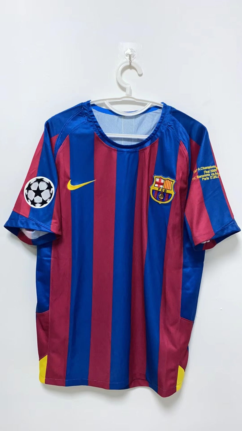 Ronaldinho Barcelona 05/06 Home Original Retro Jersey