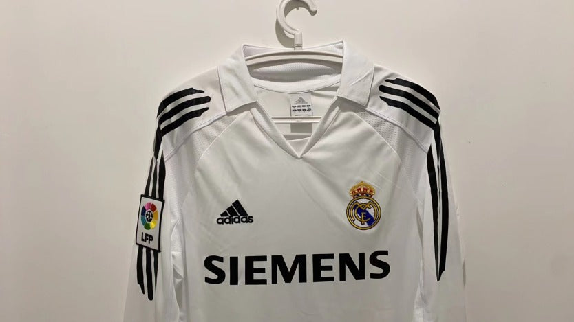 Ronaldo Real Madrid 2005/06 Home Retro long sleeve Jersey